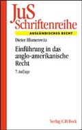 Cover: Einf&uuml;hrung in das anglo-amerikanische Recht - C.H.BECK