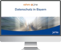 Abbildung von: Datenschutz in Bayern online - Jehle