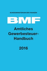 Abbildung von: Amtliches Gewerbesteuer-Handbuch 2016 - Boorberg