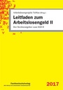 Cover: Leitfaden zum Arbeitslosengeld II - Fachhochschulverlag Frankfurt am Main