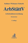 Cover: Arbeitsst&auml;ttenverordnung: ArbSt&auml;ttV - C.H.BECK