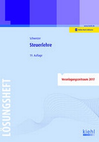 Bild vergrößern Bild: Steuerlehre - Lösungsheft - Kiehl