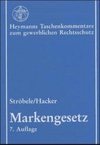 Abbildung von: Markengesetz - Carl Heymanns Verlag