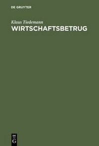 Abbildung von: Wirtschaftsbetrug - De Gruyter