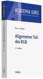 Bild: Allgemeiner Teil des BGB - Vahlen