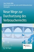 Abbildung von: Neue Wege zur Durchsetzung des Verbraucherrechts - Springer