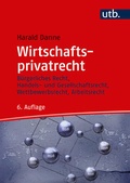 Cover: Wirtschaftsprivatrecht - UTB