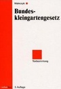Cover: Bundeskleingartengesetz - Rehm