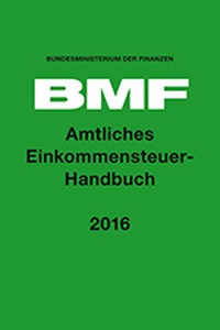 Abbildung von: Amtliches Einkommensteuer-Handbuch 2016 - Boorberg