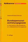 Cover: Bundespersonalvertretungsgesetz - Kohlhammer