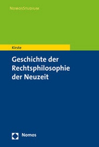 Abbildung von: Geschichte der Rechtsphilosophie der Neuzeit - Nomos
