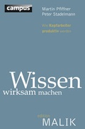 Cover: Wissen wirksam machen - Campus