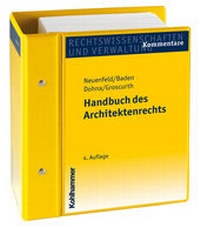 Abbildung von: Handbuch des Architektenrechts - Kohlhammer