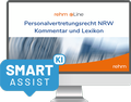 Cover: Personalvertretungsrecht NRW inkl. Lexikon Personalvertretungsrecht online - Rehm