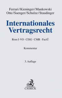 Enlarge image Cover: Internationales Vertragsrecht - C.H.BECK