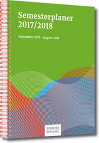 Bild vergrößern Bild: Semesterplaner 2017/2018 - Schäffer-Poeschel