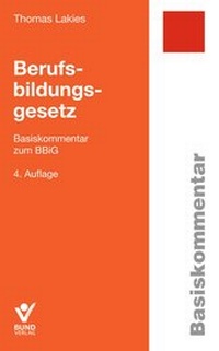 Abbildung von: Berufsbildungsgesetz - Bund-Verlag