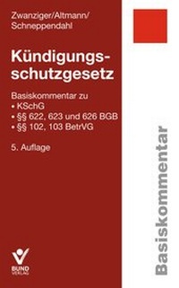 Abbildung von: Kündigungsschutzgesetz - Bund-Verlag