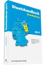 Cover: Staatshandbuch Brandenburg 2017 - Carl Heymanns Verlag