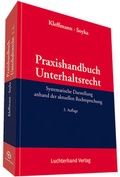 Cover: Praxishandbuch Unterhaltsrecht - Luchterhand