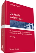 Cover: Die HOAI in der Praxis - Werner