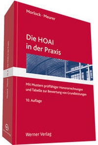 Abbildung von: Die HOAI in der Praxis - Werner