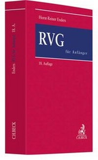 Bild vergrößern Bild: RVG für Anfänger - C.H.BECK