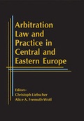 Cover: Arbitration Law & Practice in Central & Eastern Europe  - Juris Publishing