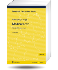 Abbildung von: Medienrecht - C.F. Müller