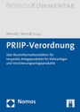Cover: PRIIP-Verordnung - Nomos
