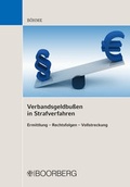 Cover: Verbandsgeldbu&szlig;en in Strafverfahren - Boorberg