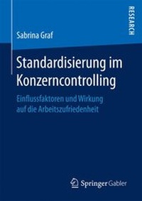 Abbildung von: Standardisierung im Konzerncontrolling - Springer Gabler