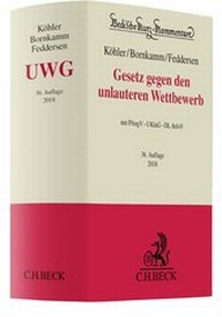 Abbildung von: Gesetz gegen den unlauteren Wettbewerb: UWG - C.H.BECK