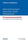 Cover: Finanzwissenschaft - Vahlen