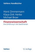 Cover: Finanzwissenschaft - Vahlen