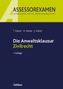Bild: Die Anwaltsklausur Zivilrecht - Vahlen
