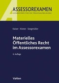 Cover: Materielles &Ouml;ffentliches Recht im Assessorexamen - Vahlen