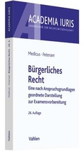 Cover: B&uuml;rgerliches Recht - Vahlen