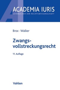 Abbildung von: Zwangsvollstreckungsrecht - Vahlen