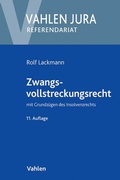 Cover: Zwangsvollstreckungsrecht - Vahlen