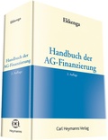 Cover: Handbuch der AG-Finanzierung - Carl Heymanns Verlag