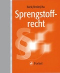 Cover: Sprengstoffrecht - ecomed Storck