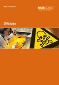 Cover: Giftliste CD-ROM - ecomed Storck