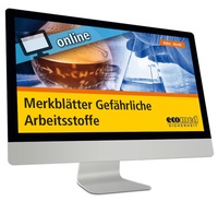 Abbildung von: Merkblätter Gefährliche Arbeitsstoffe online - ecomed Storck