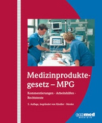 Abbildung von: Medizinproduktegesetz - MPG - ecomed Storck