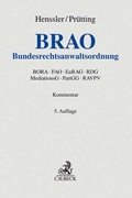 Bild: Bundesrechtsanwaltsordnung: BRAO - C.H.BECK