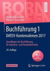 Abbildung von: Buchführung 1 DATEV-Kontenrahmen 2017 - Springer Gabler