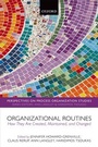 Cover: Organizational Routines - Oxford University Press