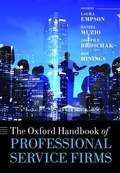 Cover: The Oxford Handbook of Professional Service Firms - Oxford University Press