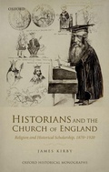 Cover: Historians and the Church of England - Oxford University Press